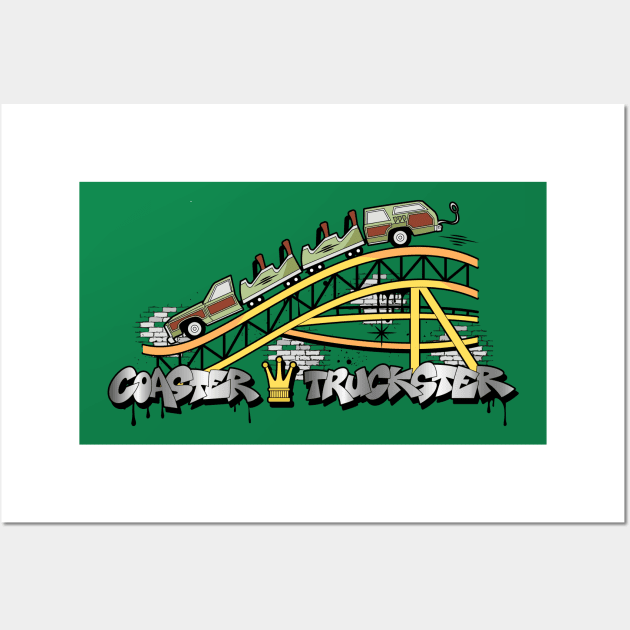 Coaster Truckster Wall Art by COASTER TRAXX MERCH